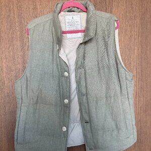 Brunello Cucinelli Quilted Linen Gilet